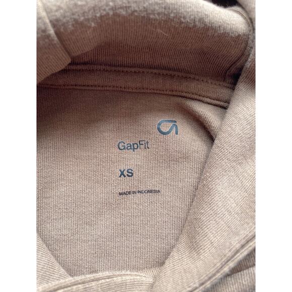 Women's Gap Fit Brown Pullover Lightweight Hoodie Size XS - Picture 2 of 4